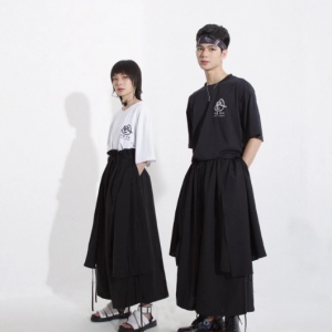 Quần Hakama Hy Ống Rộng Nam Nữ